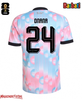 Belgia Amadou Onana #24 Tricou Fotbal Replică Mondial 2026 Barbati Deplasare Belgia Amadou Onana #24 Tricou Fotbal Replică Mondial 2026 Barbati Deplasare